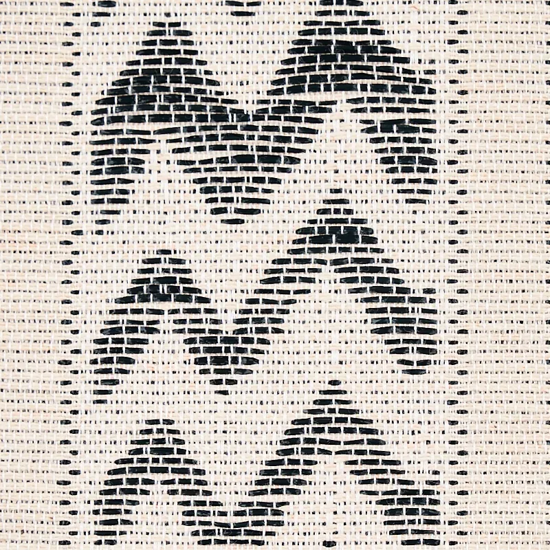 KUDU STRIPE BLACK Schumacher Wallpaper wallpaper - SKU 5012310