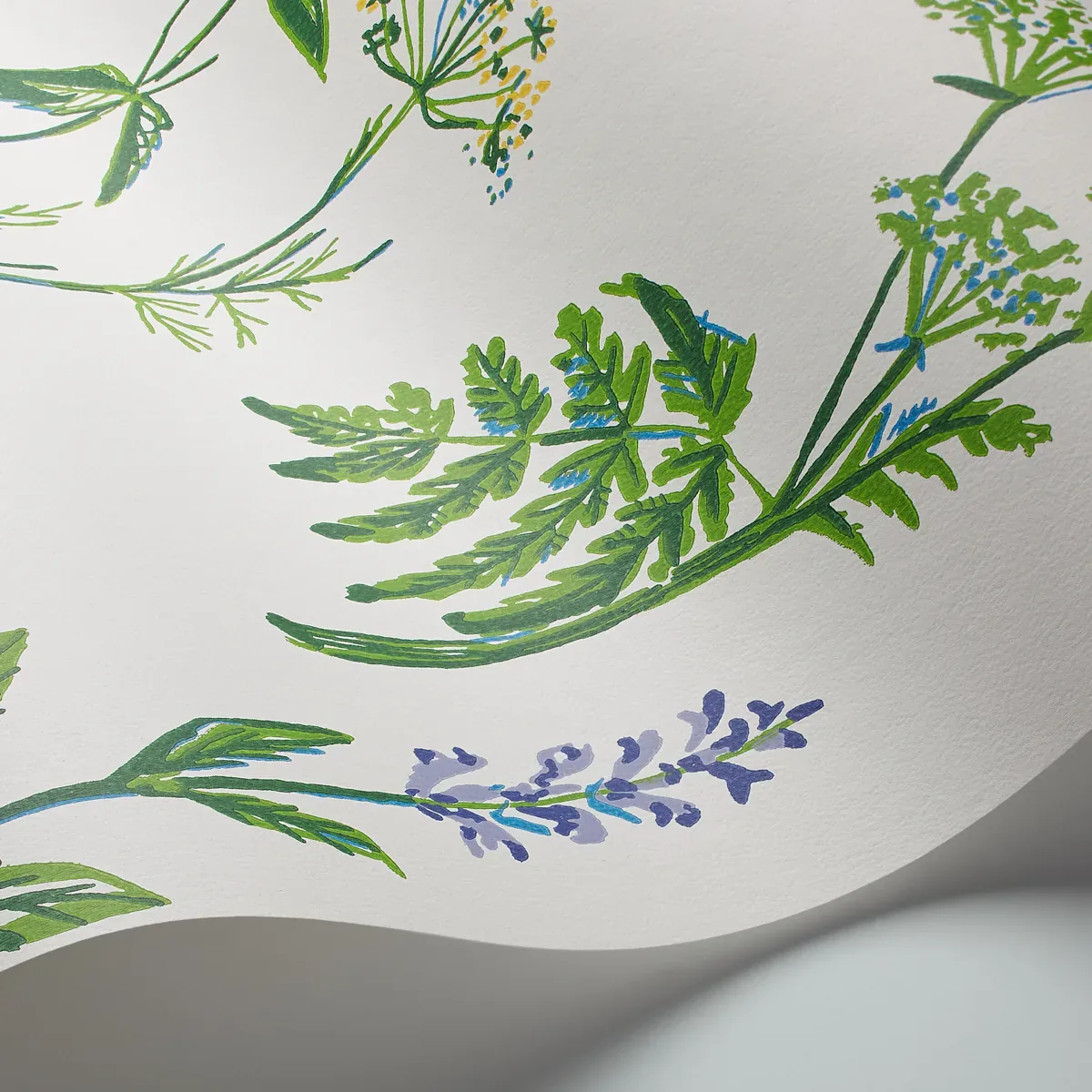 KÖKSVÄXTER - LEAF Schumacher Wallpaper | Wallpaper Twins KÖKSVÄXTER LEAF Schumacher Wallpaper wallpaper - SKU 1789