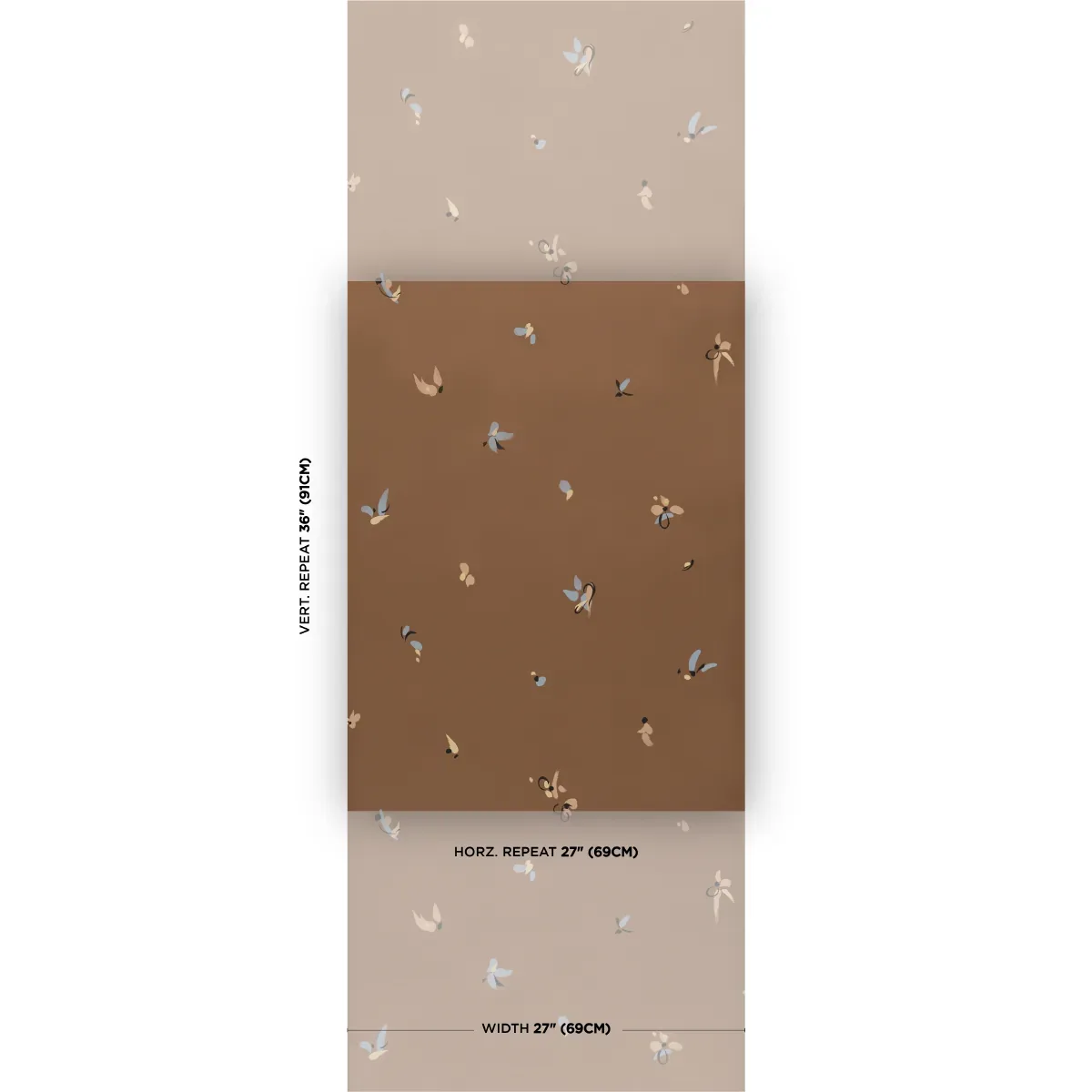 LA BELLE COPPER Schumacher Wallpaper wallpaper - SKU 5017510