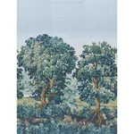 LA FORÊT 3 PANEL SET AUTUMN GREEN FOREST Schumacher Wallpaper wallpaper - SKU 5016820