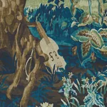 LA FORÊT 3 PANEL SET AUTUMN GREEN FOREST Schumacher Wallpaper wallpaper - SKU 5016820