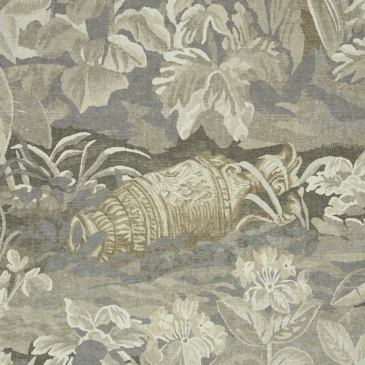 LA FORÊT 3 PANEL SET OYSTER FOREST Schumacher Wallpaper wallpaper - SKU 5016823