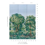 LA FORÊT 3 PANEL SET - SPRING GREEN FOREST Schumacher Wallpa LA FORÊT 3 PANEL SET SPRING GREEN FOREST Schumacher Wallpaper wallpaper - SKU 5016821