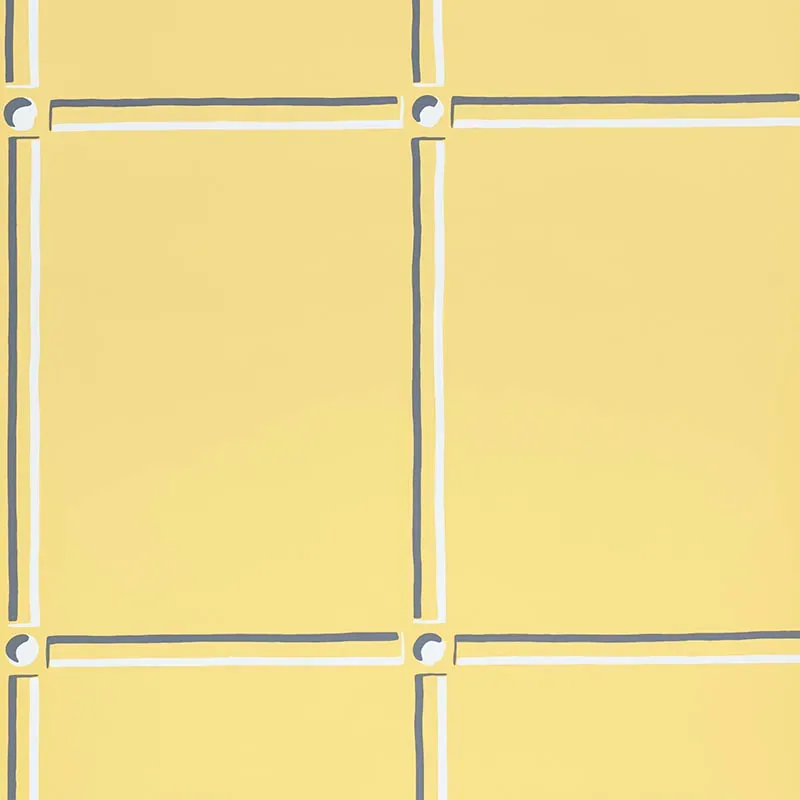 LA GALERIE YELLOW Schumacher Wallpaper wallpaper - SKU 5009942