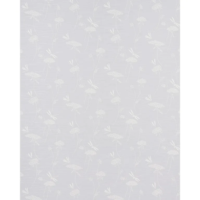 Schumacher LA LIBELLULE SILK wallpaper, color MOONSTONE, SKU 5015190