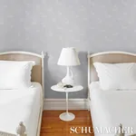 LA LIBELLULE SILK - MOONSTONE Schumacher Wallpaper | Wallpap LA LIBELLULE SILK MOONSTONE Schumacher Wallpaper wallpaper - SKU 5015190