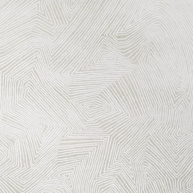 Schumacher LABYRINTH GRAND wallpaper, color SOFT SILVER, SKU 5015432