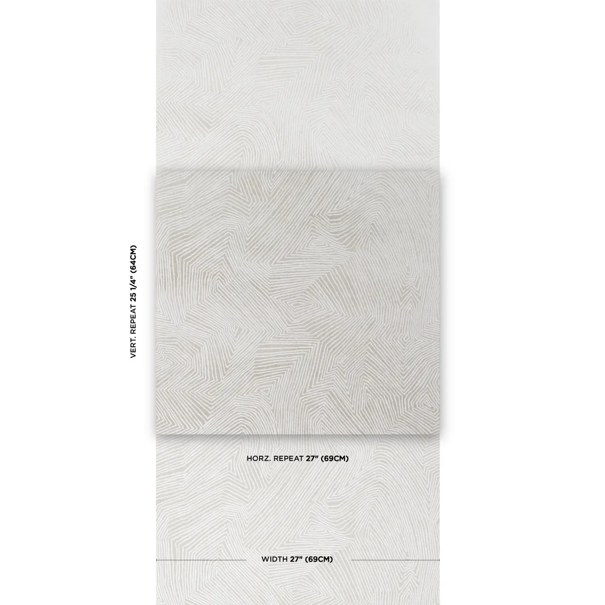 LABYRINTH GRAND - SOFT SILVER Schumacher Wallpaper | Wallpap LABYRINTH GRAND SOFT SILVER Schumacher Wallpaper wallpaper - SKU 5015432