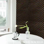 LADY - BLACK & GOLD Schumacher Wallpaper | Wallpaper Twins LADY BLACK & GOLD Schumacher Wallpaper wallpaper - SKU 5012612