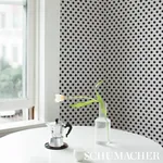 LADY BLACK & WHITE Schumacher Wallpaper wallpaper - SKU 5012610