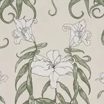 LADY LILITH - OFF WHITE Schumacher Wallpaper | Wallpaper Twi LADY LILITH OFF WHITE Schumacher Wallpaper wallpaper - SKU 5017381