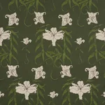 LADY LILITH OLIVE Schumacher Wallpaper wallpaper - SKU 5017380