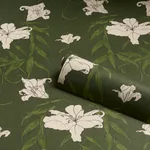 LADY LILITH OLIVE Schumacher Wallpaper wallpaper - SKU 5017380