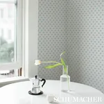 LADY - SAGE Schumacher Wallpaper | Wallpaper Twins LADY SAGE Schumacher Wallpaper wallpaper - SKU 5012611