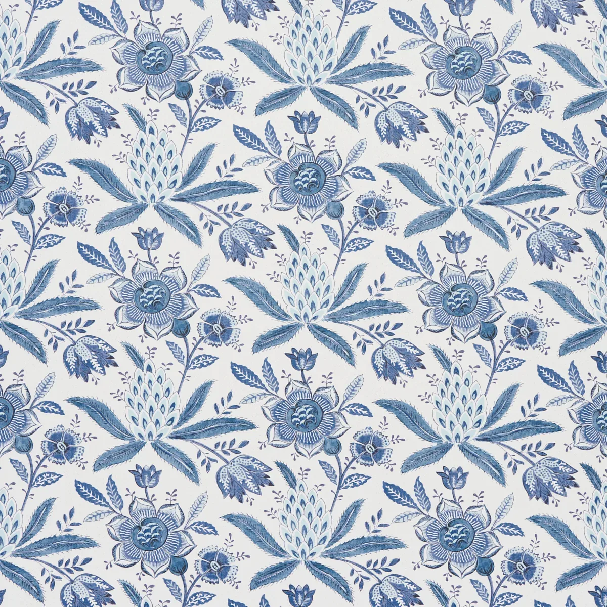 LAFAYETTE BOTANICAL CORNFLOWER Schumacher Wallpaper wallpaper - SKU 5013750