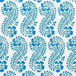 Lani BLUE Schumacher Wallpaper wallpaper - SKU 5011120