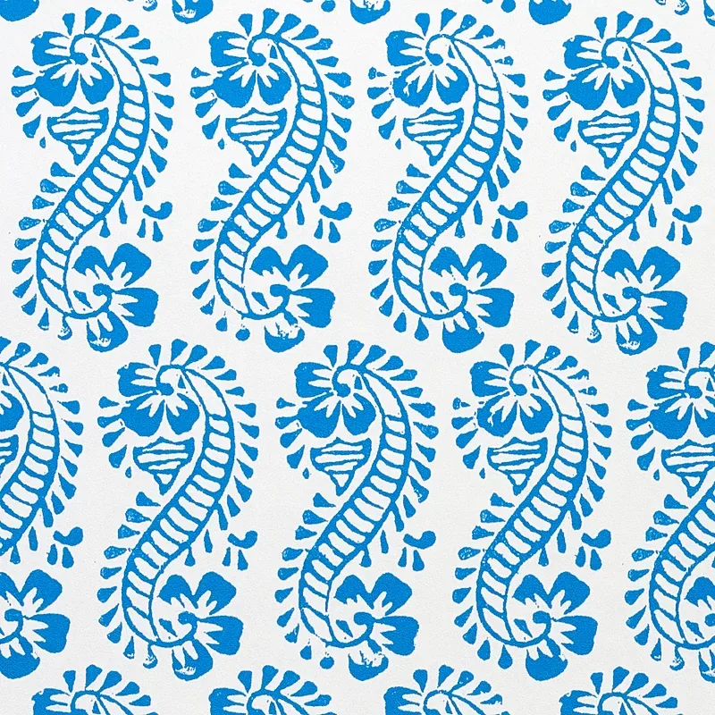 Lani BLUE Schumacher Wallpaper wallpaper - SKU 5011120
