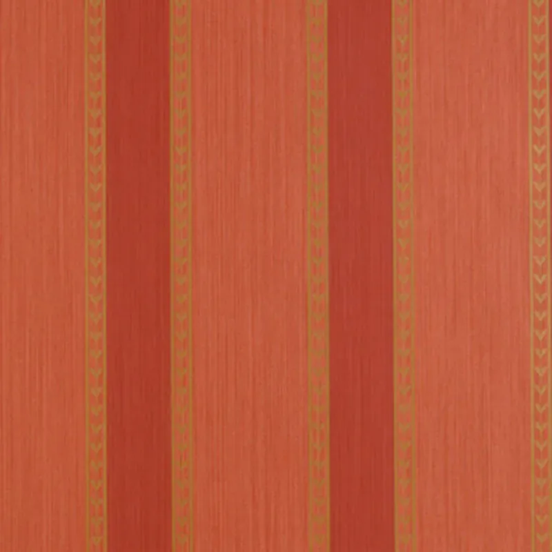 LANSDOWNE STRIE STRIPE CORAL Schumacher Wallpaper wallpaper - SKU 5004622