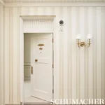 LANSDOWNE STRIE STRIPE CORAL Schumacher Wallpaper wallpaper - SKU 5004622