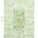 LAS COLINAS GREEN Schumacher Wallpaper wallpaper - SKU 5013980