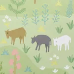 LAS COLINAS GREEN Schumacher Wallpaper wallpaper - SKU 5013980