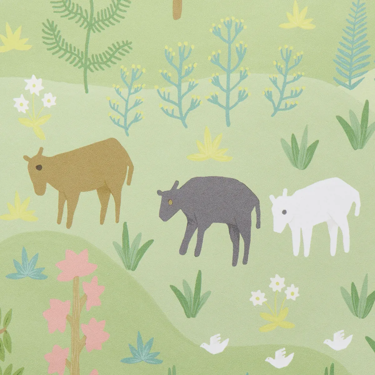 LAS COLINAS GREEN Schumacher Wallpaper wallpaper - SKU 5013980