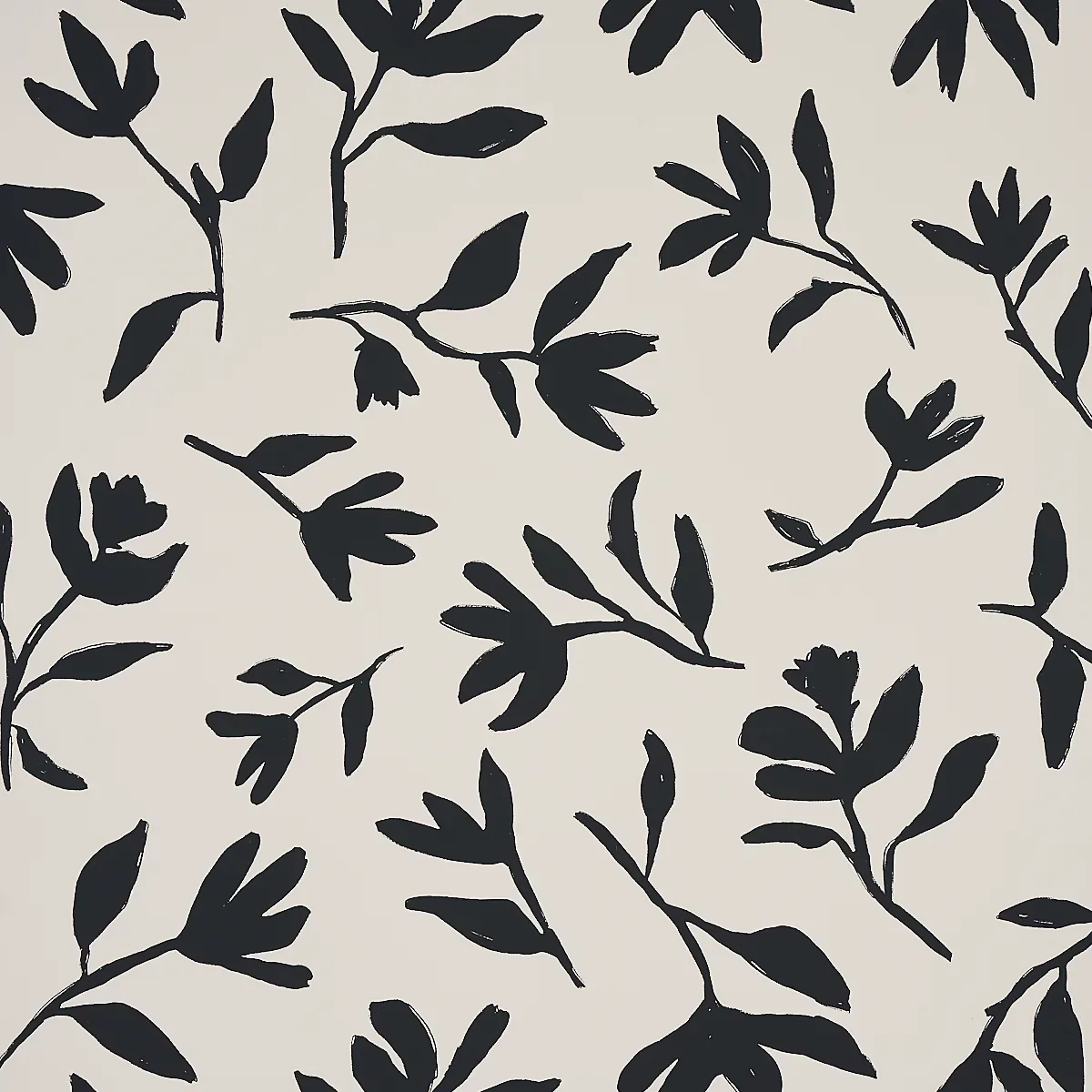 LAUREL BLACK Schumacher Wallpaper wallpaper - SKU 5013071