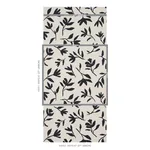 LAUREL - BLACK Schumacher Wallpaper | Wallpaper Twins LAUREL BLACK Schumacher Wallpaper wallpaper - SKU 5013071