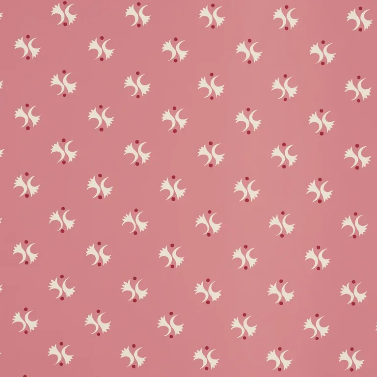 Schumacher LAVIGNE wallpaper, color ROUGE, SKU 5015730