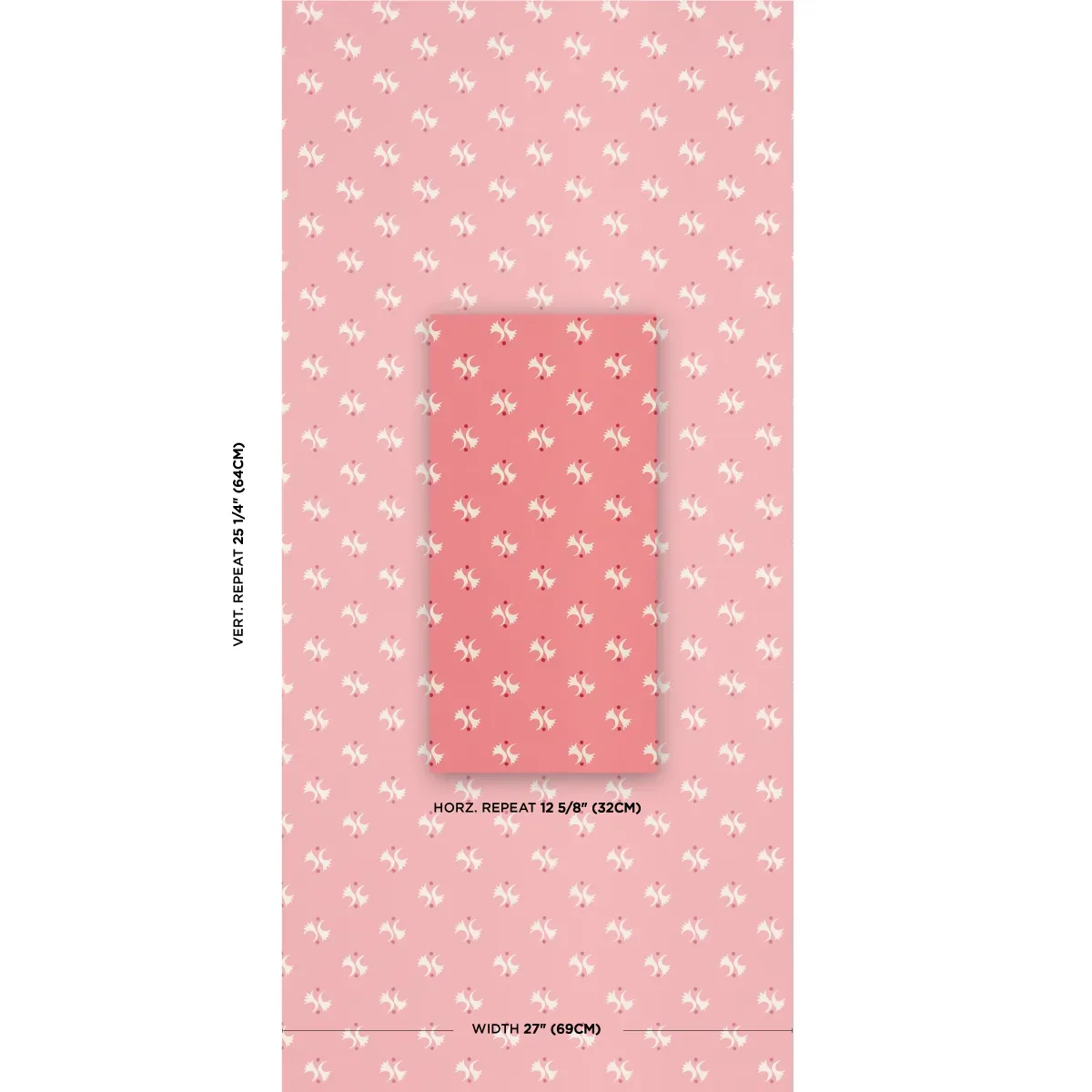 LAVIGNE - ROUGE Schumacher Wallpaper | Wallpaper Twins LAVIGNE ROUGE Schumacher Wallpaper wallpaper - SKU 5015730