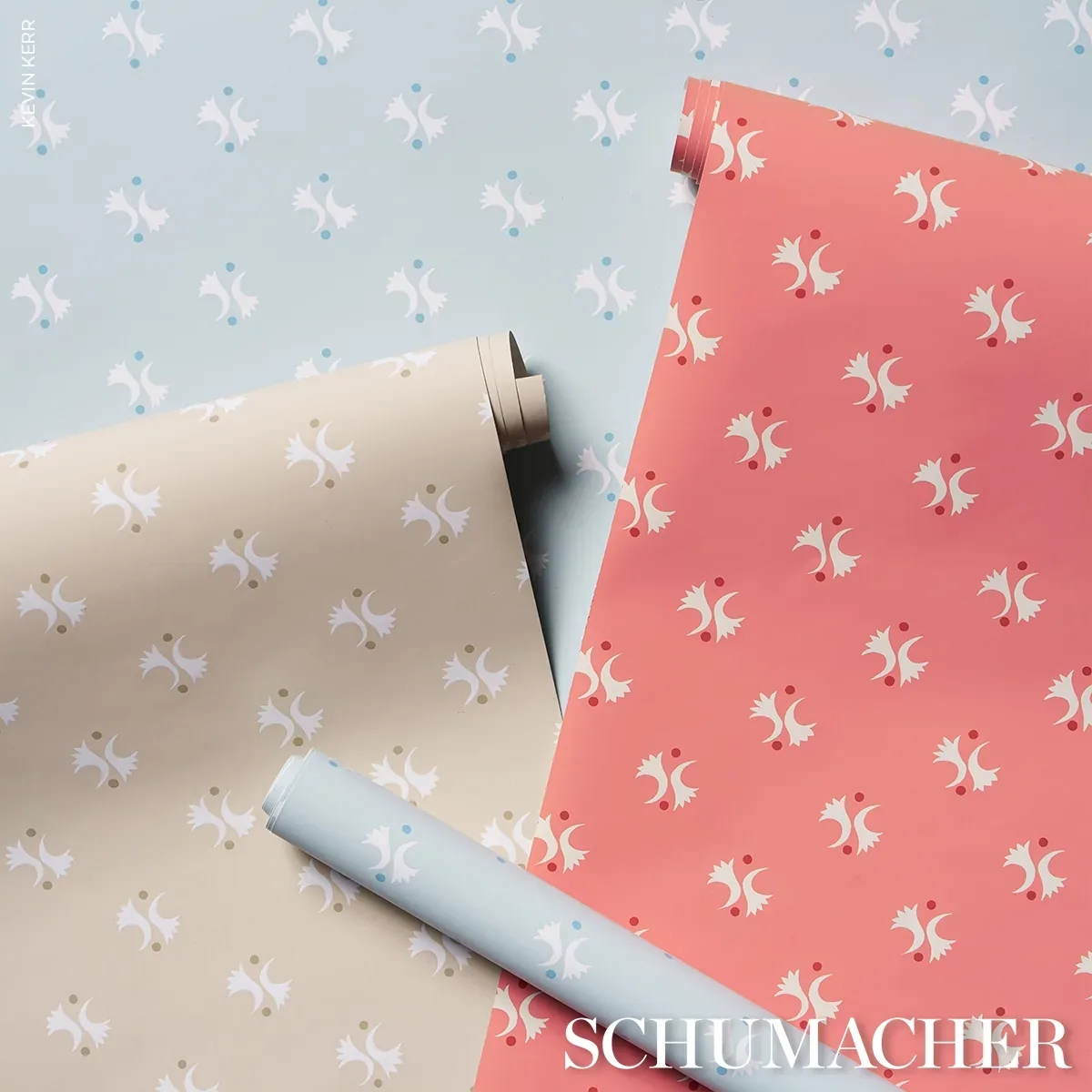 LAVIGNE - ROUGE Schumacher Wallpaper | Wallpaper Twins LAVIGNE ROUGE Schumacher Wallpaper wallpaper - SKU 5015730