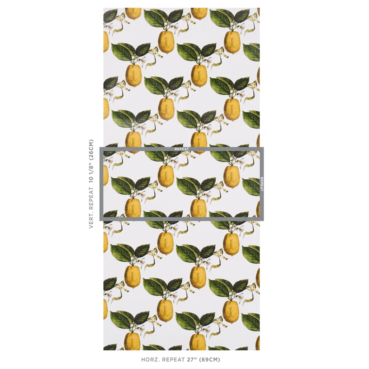 LE CITRON IVORY Schumacher Wallpaper wallpaper - SKU 5014280