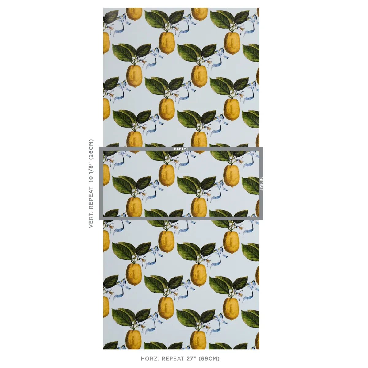 LE CITRON SKY Schumacher Wallpaper wallpaper - SKU 5014281