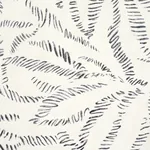 LEAF BLOOM - CHARCOAL Schumacher Wallpaper | Wallpaper Twins LEAF BLOOM CHARCOAL Schumacher Wallpaper wallpaper - SKU 5016390