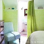 Leaf - GRASS GREEN Schumacher Wallpaper | Wallpaper Twins Leaf GRASS GREEN Schumacher Wallpaper wallpaper - SKU 5011150