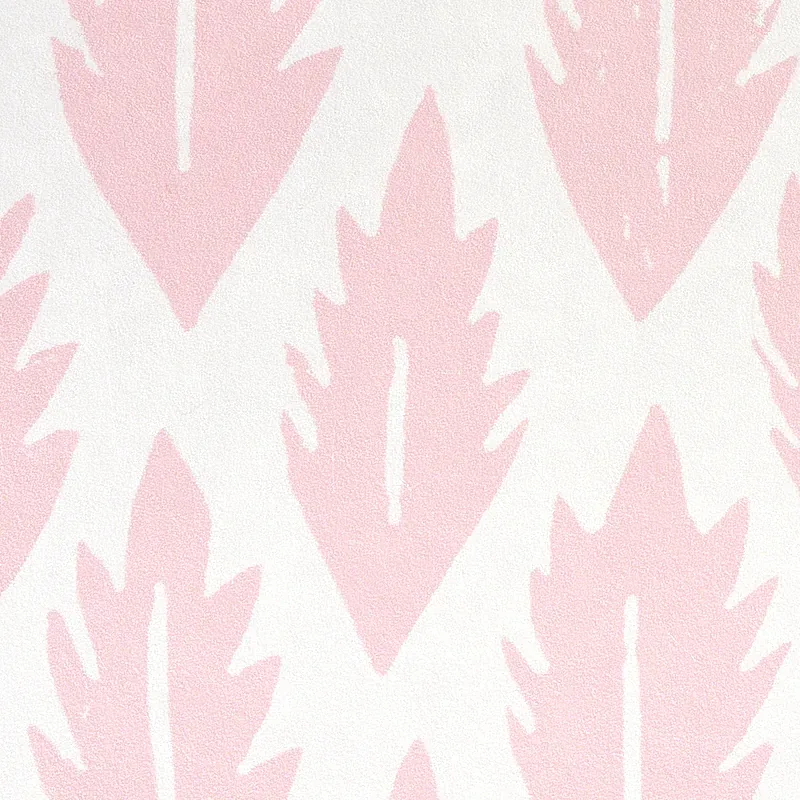 Leaf - PINK Schumacher Wallpaper | Wallpaper Twins Leaf PINK Schumacher Wallpaper wallpaper - SKU 5011151