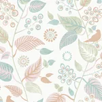 LEAF RHAPSODY MULTI Schumacher Wallpaper wallpaper - SKU 9330