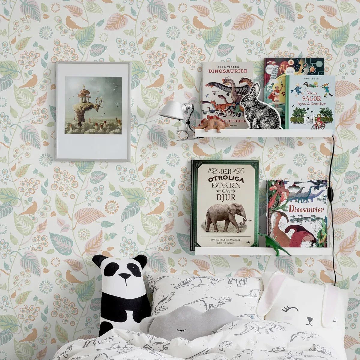 LEAF RHAPSODY MULTI Schumacher Wallpaper wallpaper - SKU 9330
