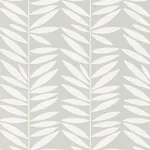 LEAF STRIPE - MIST Schumacher Wallpaper | Wallpaper Twins LEAF STRIPE MIST Schumacher Wallpaper wallpaper - SKU 5007510