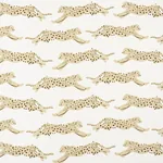LEAPING LEOPARDS - SAND Schumacher Wallpaper | Wallpaper Twi LEAPING LEOPARDS SAND Schumacher Wallpaper wallpaper - SKU 5009591