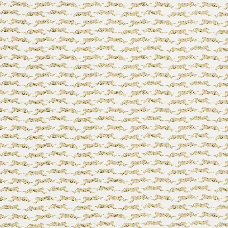 LEAPING LEOPARDS - SAND Schumacher Wallpaper | Wallpaper Twi LEAPING LEOPARDS SAND Schumacher Wallpaper wallpaper - SKU 5009591