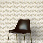 LEAPING LEOPARDS - SAND Schumacher Wallpaper | Wallpaper Twi LEAPING LEOPARDS SAND Schumacher Wallpaper wallpaper - SKU 5009591