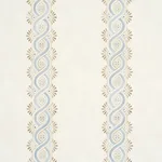 LEONIDIS STRIPE - BLUE Schumacher Wallpaper | Wallpaper Twin LEONIDIS STRIPE BLUE Schumacher Wallpaper wallpaper - SKU 5016460