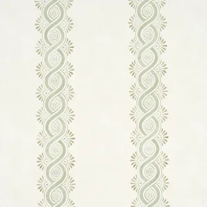 Schumacher LEONIDIS STRIPE wallpaper