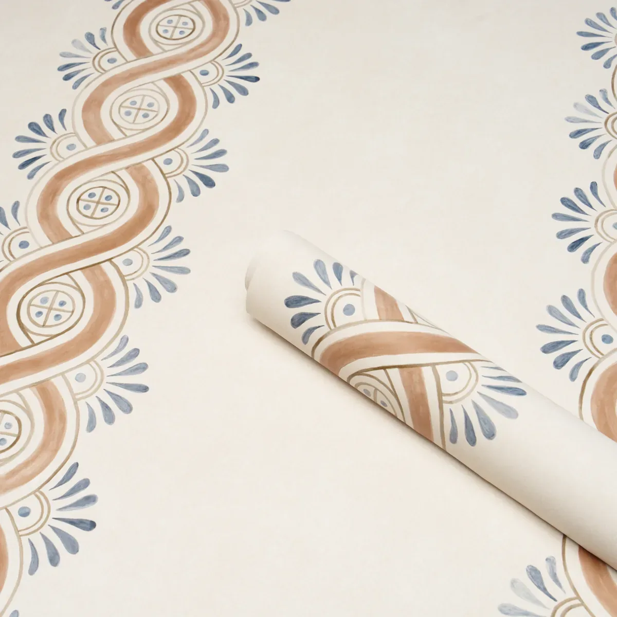LEONIDIS STRIPE - SAFFRON Schumacher Wallpaper | Wallpaper T LEONIDIS STRIPE SAFFRON Schumacher Wallpaper wallpaper - SKU 5016462