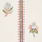 LES FLEURS EXOTIQUES - ANTIQUE ROSE Schumacher Wallpaper | W LES FLEURS EXOTIQUES ANTIQUE ROSE Schumacher Wallpaper wallpaper - SKU 5015660