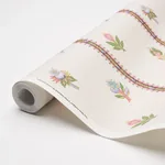 LES FLEURS EXOTIQUES - ANTIQUE ROSE Schumacher Wallpaper | W LES FLEURS EXOTIQUES ANTIQUE ROSE Schumacher Wallpaper wallpaper - SKU 5015660