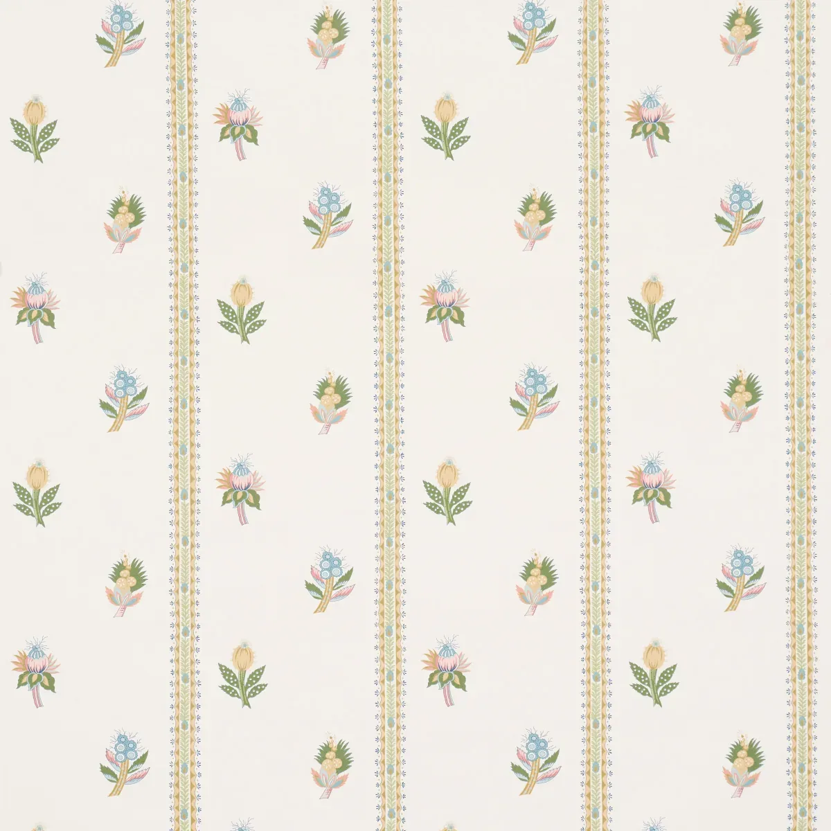 LES FLEURS EXOTIQUES CITRON Schumacher Wallpaper wallpaper - SKU 5015661