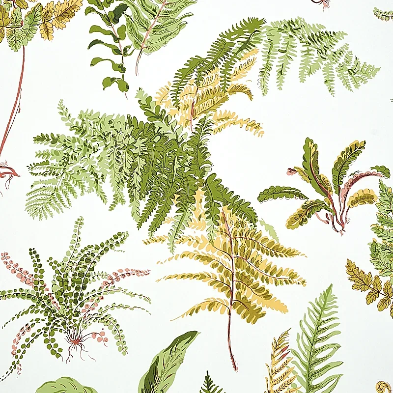 LES FOUGERES SPRING Schumacher Wallpaper wallpaper - SKU 5010661