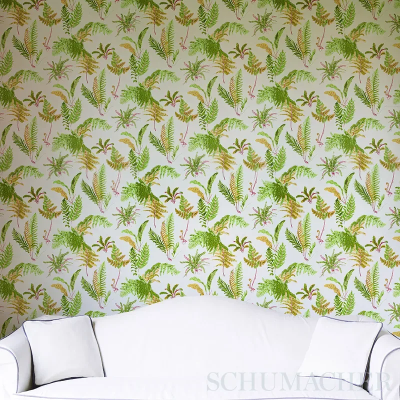 LES FOUGERES SPRING Schumacher Wallpaper wallpaper - SKU 5010661